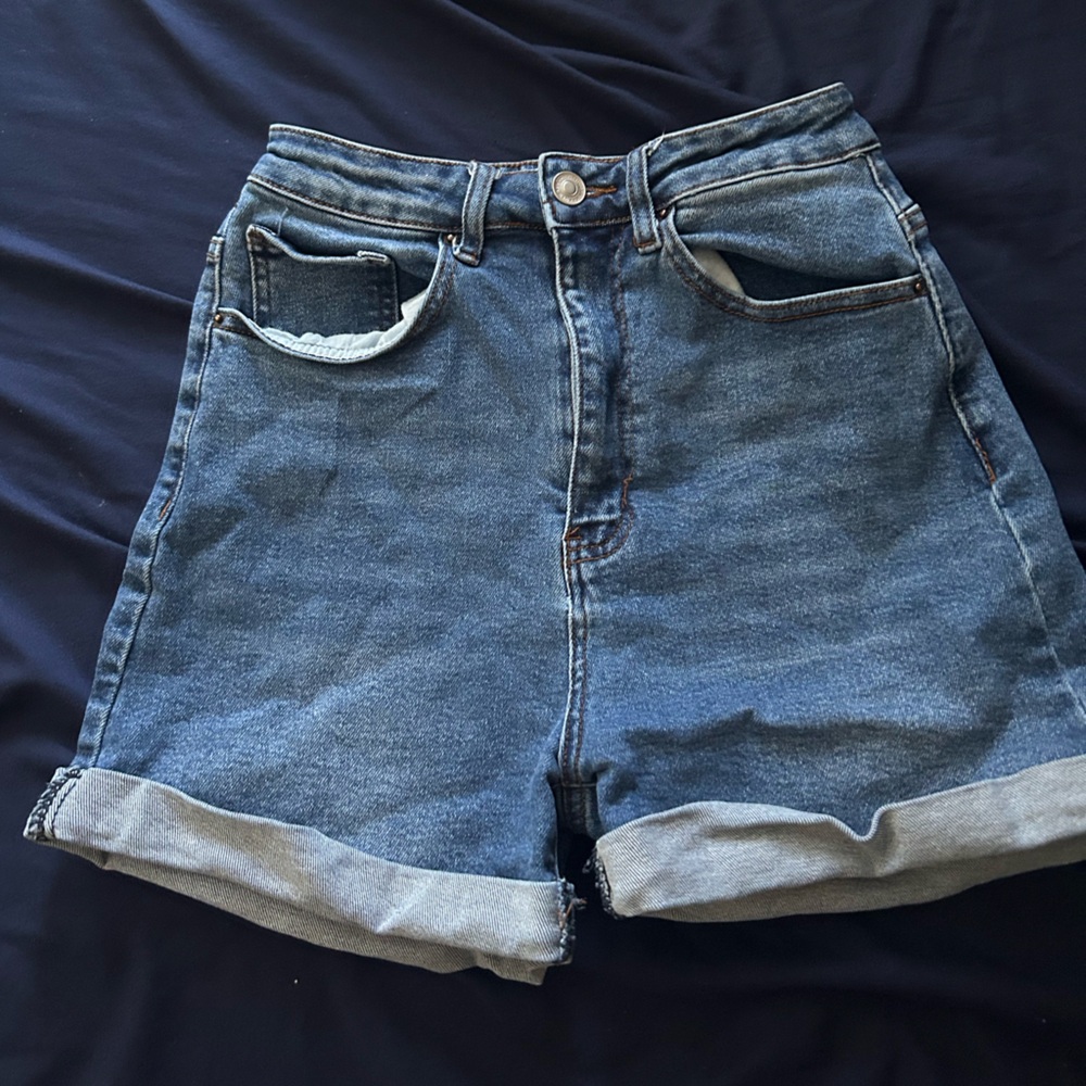 Wax Jean Classic Blue Jean Shorts